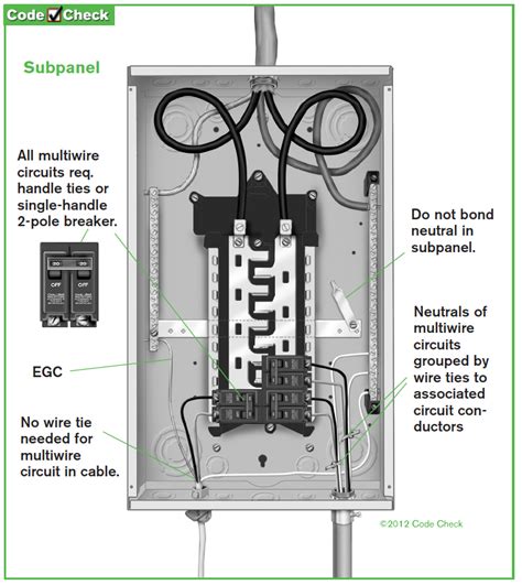 wiring a separate building to electrical box